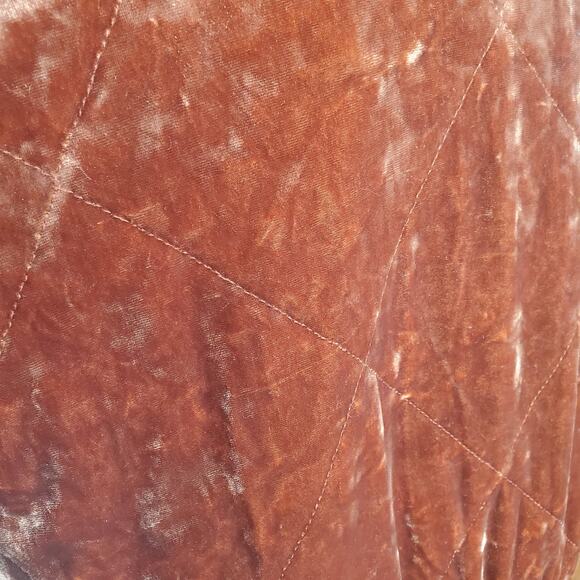 Collection B New York Velour Bomber Quilted Jacket - Size S - Picture 5 of 9